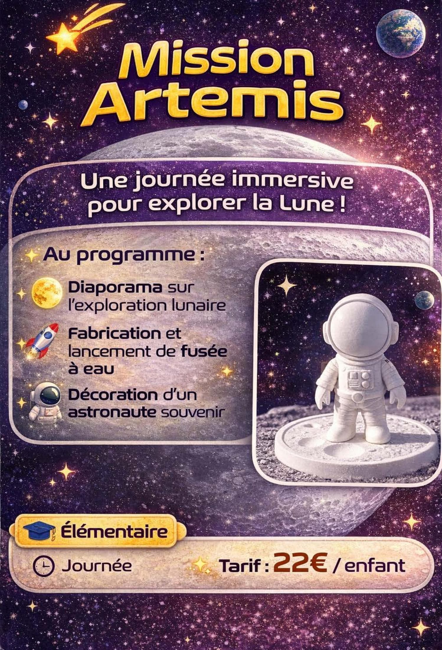 Mission Artemis - catalogue Astrofan Cosmos