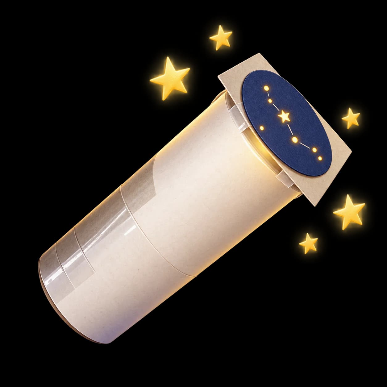 Projecteur de constellations en carton
