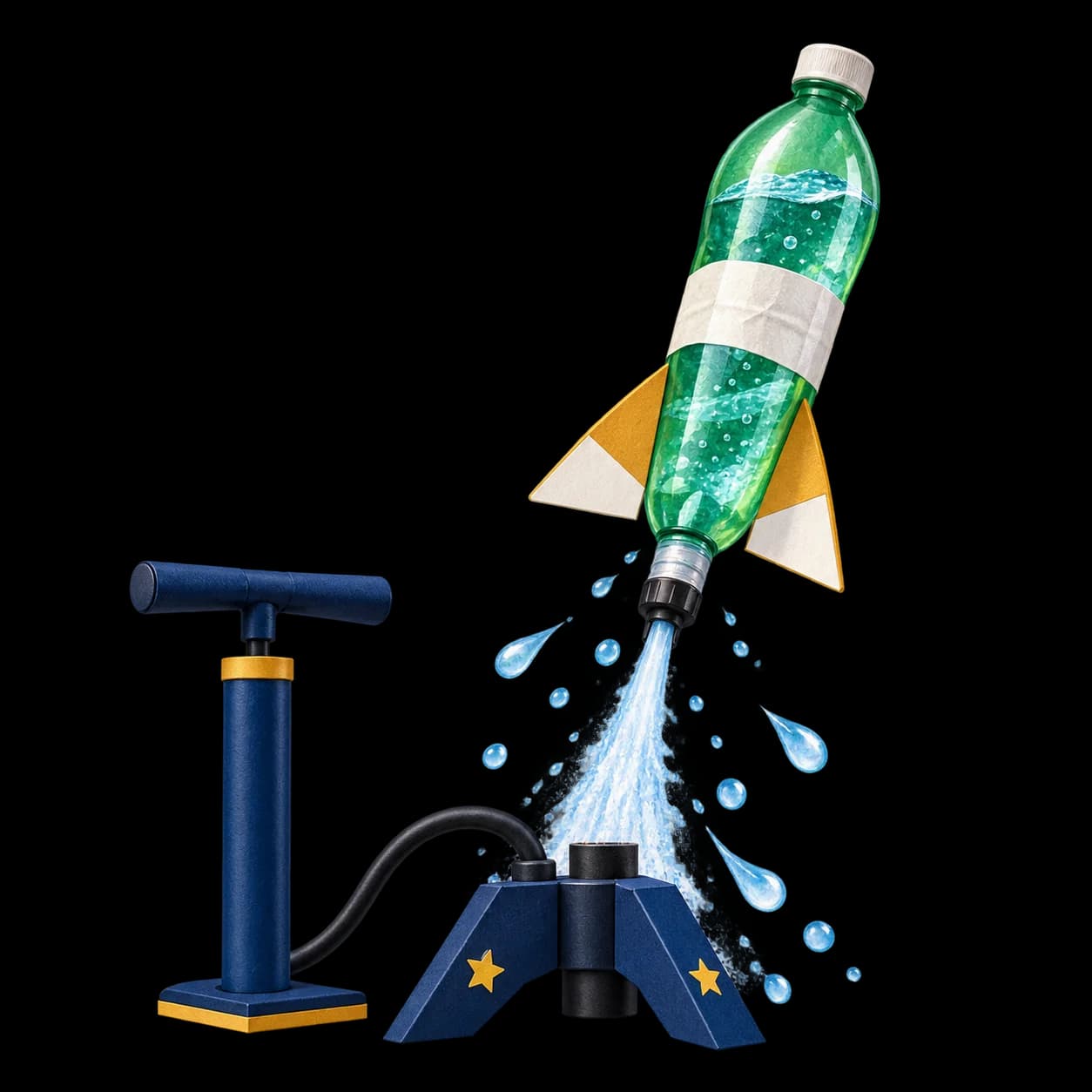 Fusée à eau