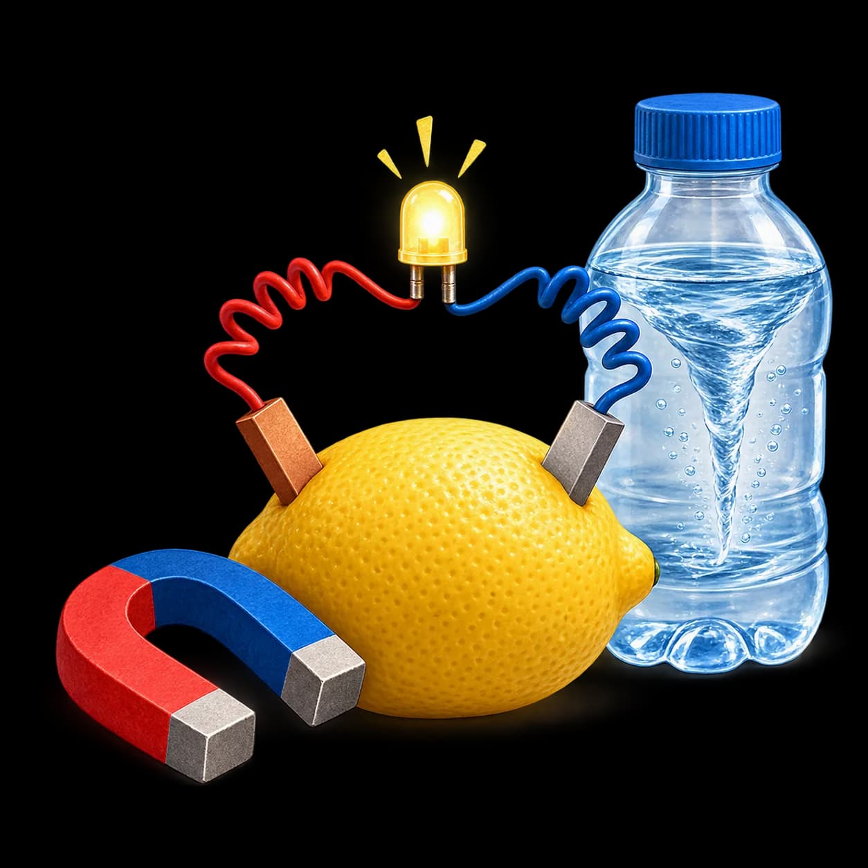 Expériences scientifiques au citron